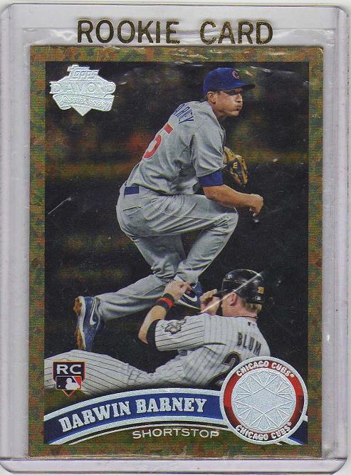 2011 Topps Diamond Anniversary Series 2 Darwin Barney Rookie Card #347 - Chicago Cubs